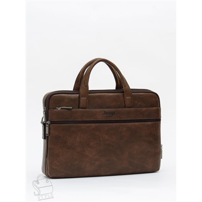 Портфель мужской 3105-5 coffee  Jeep