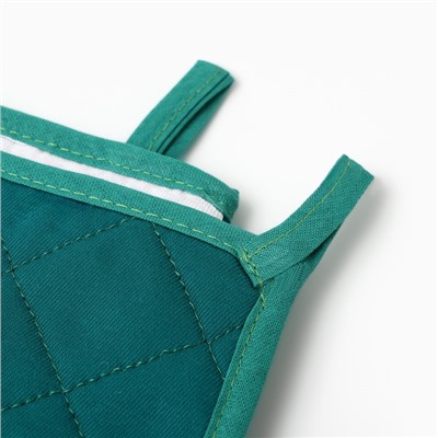 Набор кухонный «Этель» Sweet treat, варежка 20×28 см, прихватка 19×19 см,100% хлопок