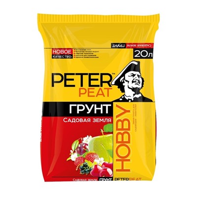 Грунт «Садовая Земля», PETER PEAT, линия «Хобби», 20 л