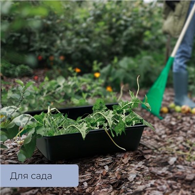 Таз строительный, 19 л, прямоугольный, пластик