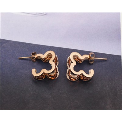 Серьги из стали