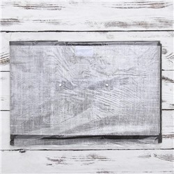 Короб стеллажный для хранения с крышкой «Ронда», 38×24×24 см, серый