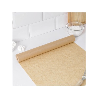 Бумага для выпечки силиконизированная Nordic EB Golden, 38 см×25 м, пергамент, коричневая