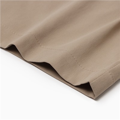 Платье мини женское MINAKU: Safari, бежевое, размер 48