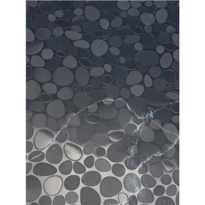 Коврик противоскользящий Доляна «Пузыри», 30×90 см, цвет прозрачный