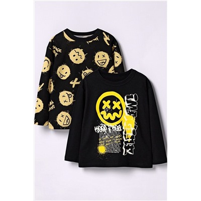 Лонгсливы, 2 шт. АПРЕЛЬ, 1203420