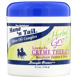 Mane 'n Tail, Herbal Gro, Несмываемый крем для волос, 5,5 унций (156 г)