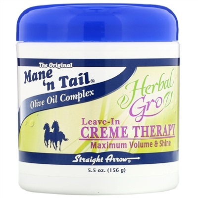 Mane 'n Tail, Herbal Gro, Несмываемый крем для волос, 5,5 унций (156 г)