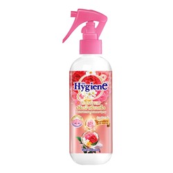 Спрей для быстрого разглаживания одежды без утюга парфюмированный ЧУДЕСНОЕ ЦВЕТЕНИЕ Hygiene, 220 мл. Таиланд