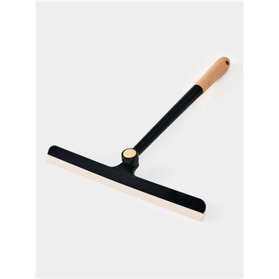 Водосгон Meli, с поворотным сгоном TRP, 35×27 см, чёрный