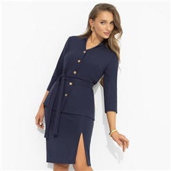 Костюм с юбкой трикотажный, Гордая и дикая (королева, 2 в 1, с поясом)