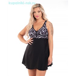 24460-2 Купальник раздельный платье (58-66)