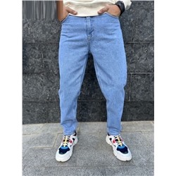 Джинсы бананы мужские