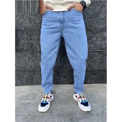 Джинсы бананы мужские