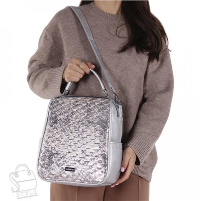 Рюкзак женский 69088-2 silver Velina Fabbiano-Safenta/50