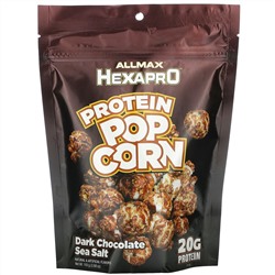 ALLMAX Nutrition, HEXAPRO Protein Popcorn, Dark Chocolate Sea Salt, 3.88 oz (110 g)