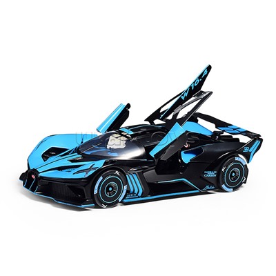 Машина "Гоночный вираж" (свет, звук, дым) в коробке