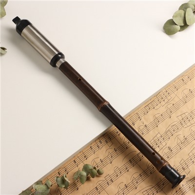 Флейта Music Life 52 см, с узорами, тональность F, бамбук, разборная