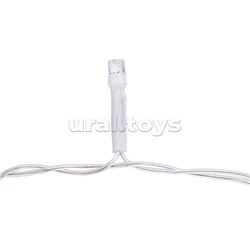 Электрогирлянда Бахрома, 3м, 96 ламп, теплый