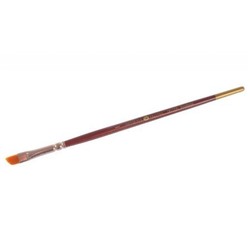 Кисть синтетика скошенная "Декола" № 1 2077771 Невская палитра