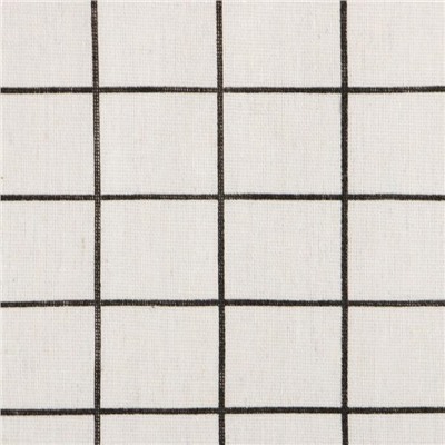 Скатерть «Доляна. Клетка», 145×145±3 см,100% п/э, рогожка 130 г/м²