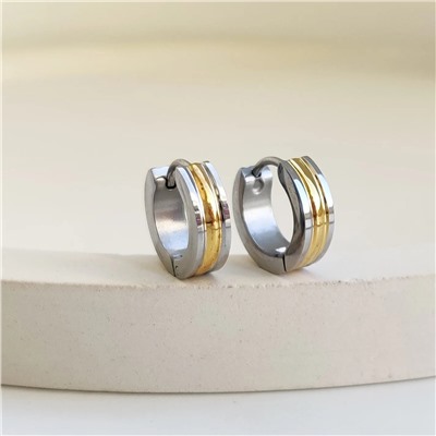 Серьги из стали