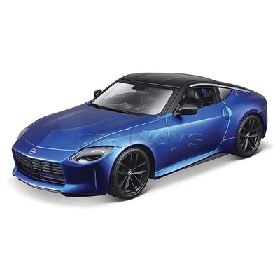DIY машинка с отверткой die-cast 2023 Nissan Z, 1:24, синяя