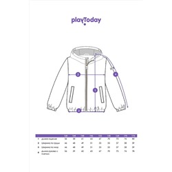 Куртка PLAYTODAY, 1088666