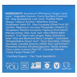 Andalou Naturals, Скраб для лица, лимон и сахар, очищение, 50 г (1,7 унции)
