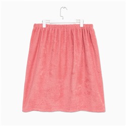 Набор для сауны «Экономь и Я»: полотенце - парео 68×150 см + чалма, 100% хлопок, 320 г/м, пыльно-розовый