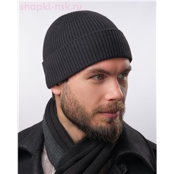 14120 Carbon Шапка мужская (57-59)