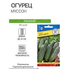 Семена Огурец "Муссон" F1, 5 шт