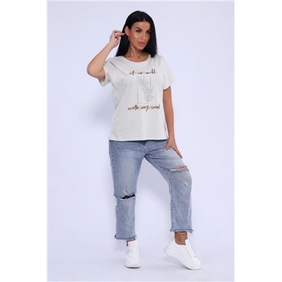 Футболка 80036 (Нежно-оливковый)