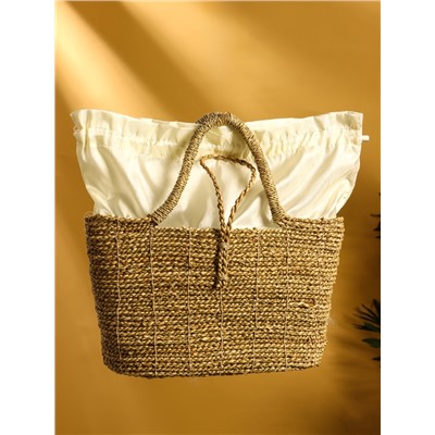 Сумка плетёная из сиграсса, 32×12×35 см