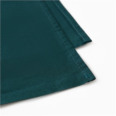 Простыня евро «Этель», 200×215 см, зелёная, хлопок 100%, бязь