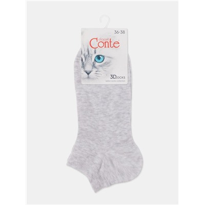 Короткие CONTE 3DSOCKS Короткие спортивные носки из хлопка