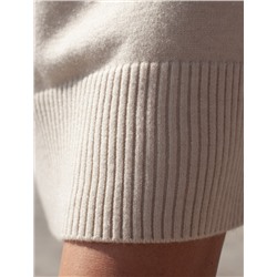 Платье из пряжи с кашемиром