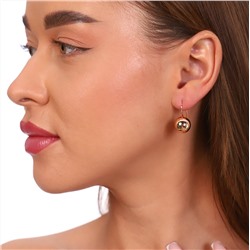 Серьги коллекция "Дубай" шарики  покрытие позолота, 25170, арт. 314.554