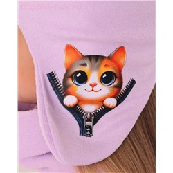 01-15-A Комплект флис (ушанка+снуд) (50-52)