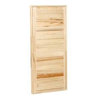 Дверь для бани и сауны «Эконом», 180×70 см по коробке, деревянная, «Добропаровъ»