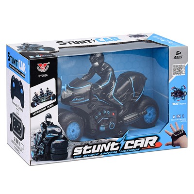 Машина "Пилотный мотоцикл" р/у, 27 MHz, в коробке