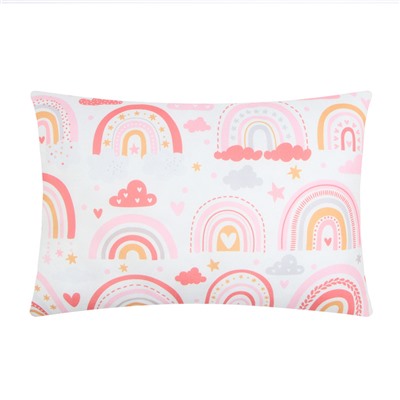 Подушка декоративная «Этель» Boho rainbow, 40×60 см, велюр