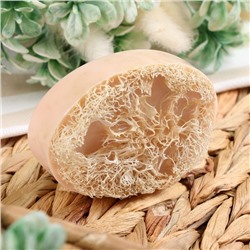 Мыло массажное с люффой «Ваниль» 100 г «Добропаровъ» бежевый