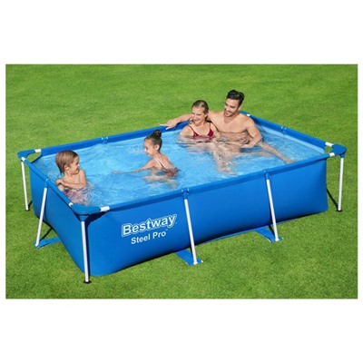 Бассейн каркасный Bestway Steel Pro, 259×170×61 см, 56403