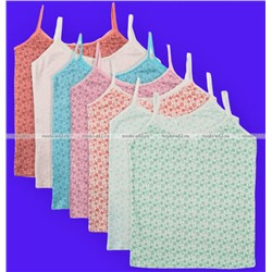 Подростковые майки для девочек Турция арт. 66012 (78591)узкие бретели