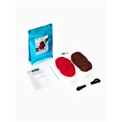 Набор для вязания игрушки «Медвежонок», 15 см, амигуруми