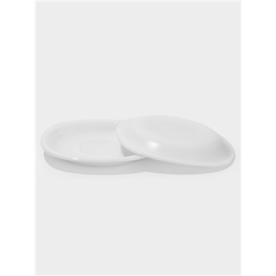 Сервиз столовый Luminarc Carine White&Black, 30 предметов, стеклокерамика, белый, чёрный