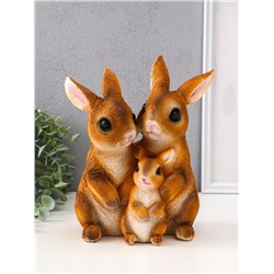Фигурка полистоун TAKE IT EASY «Семья зайцев», 11×15×23 см