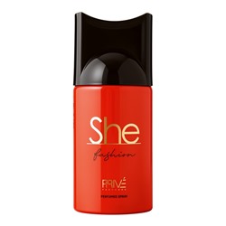 Дезодорант-спрей Prive SHE FASHION женский, 250 мл