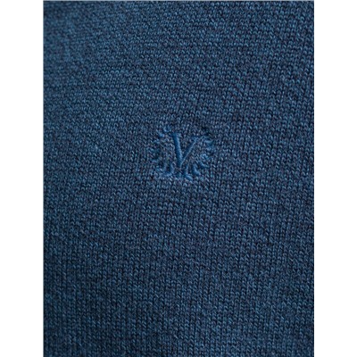 Кардиган на молнии из хлопка с нейлоном